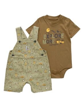 🆕 NWT - toddler carhartt overall set.